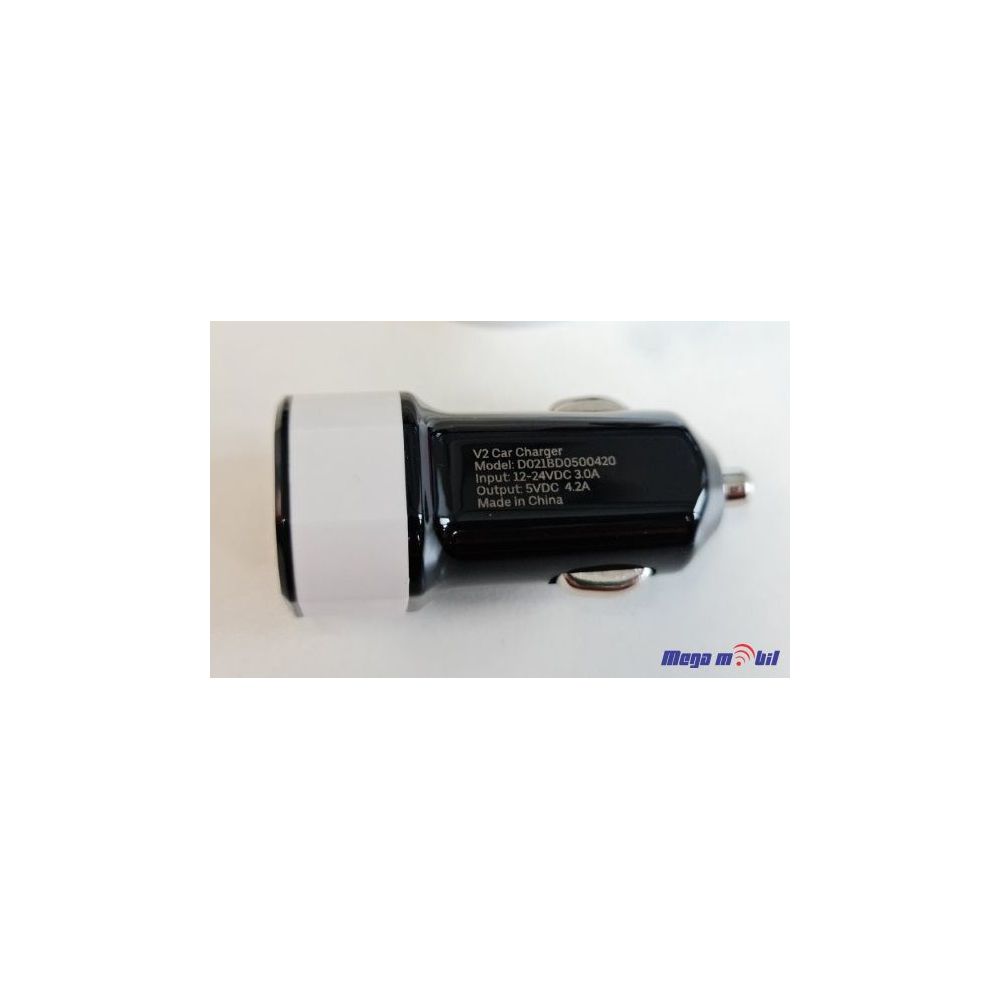 Polnac 12V/24V Micro 4.2A 2USB.